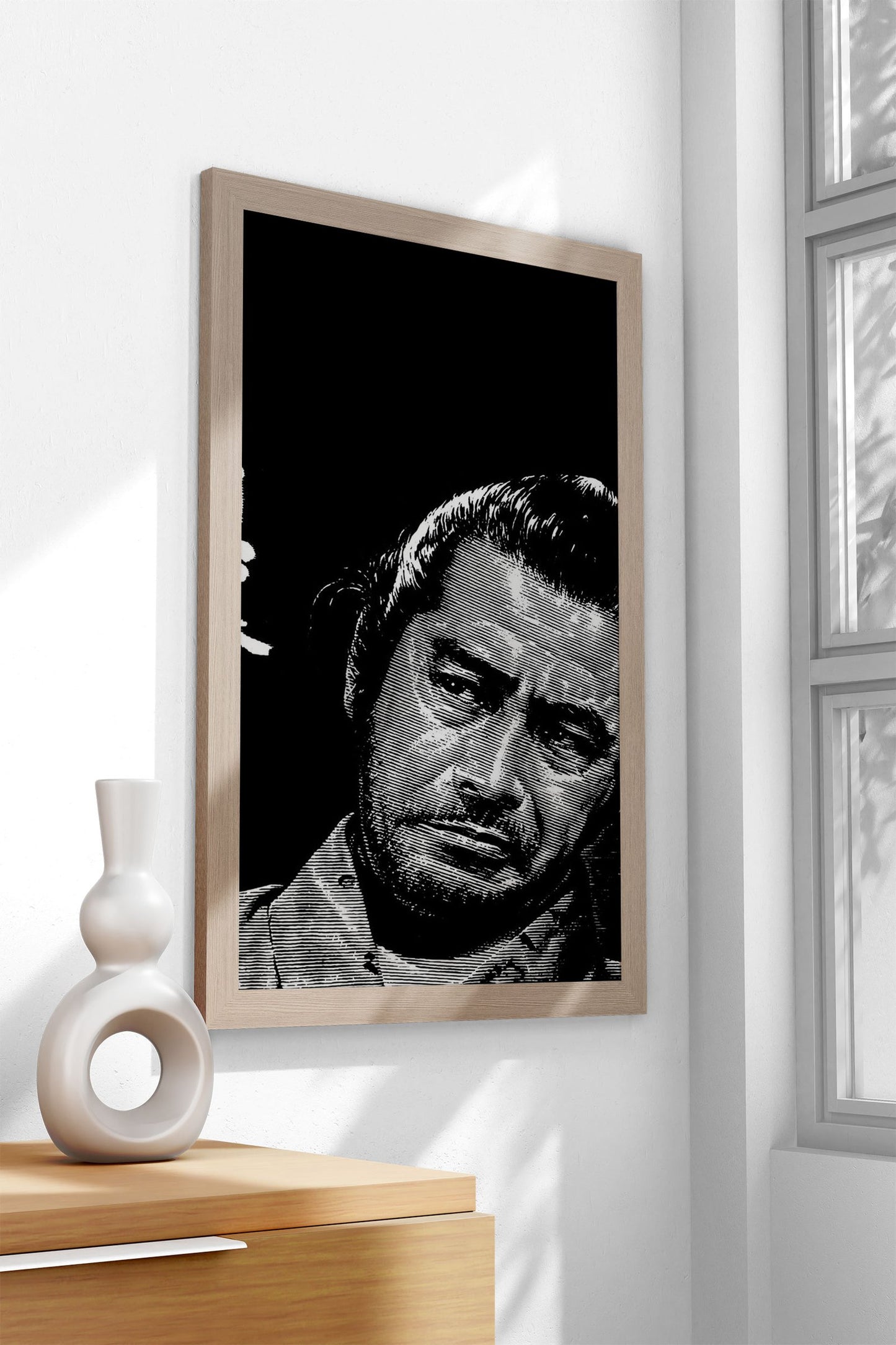 Black white ink Asian Style Poster | Wall Art for Home & Office | High-Quality Print