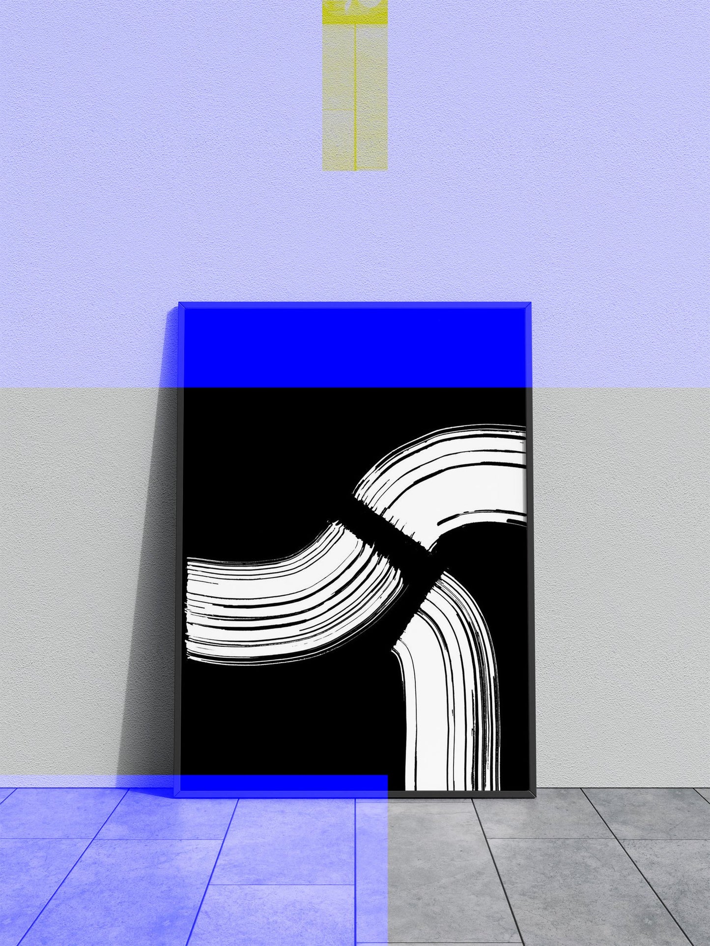 Black White Red Samurai Asian Style Poster | Wall Art for Home & Office | High-Quality Print