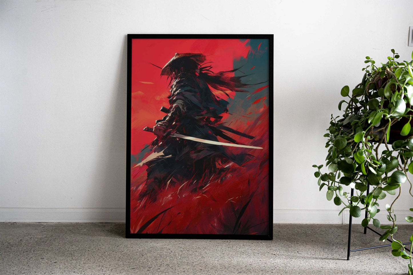 Blade Wind Asian Style Poster | Wall Art for Home & Office | High-Quality Print