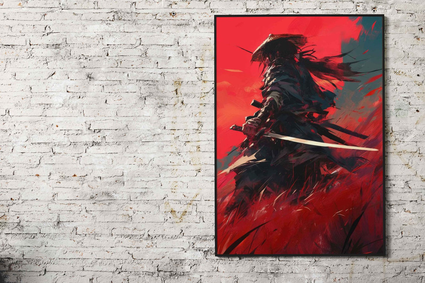 Blade Wind Asian Style Poster | Wall Art for Home & Office | High-Quality Print