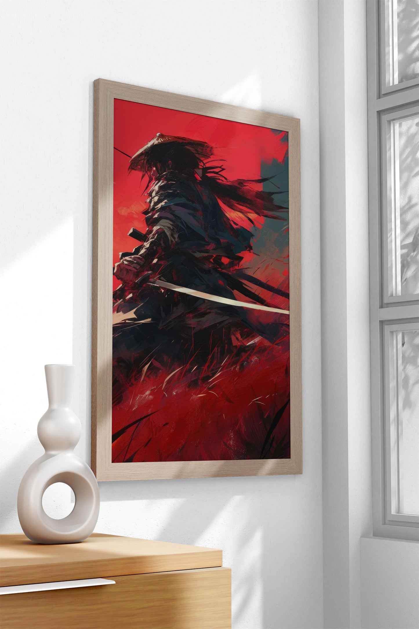 Blade Wind Asian Style Poster | Wall Art for Home & Office | High-Quality Print