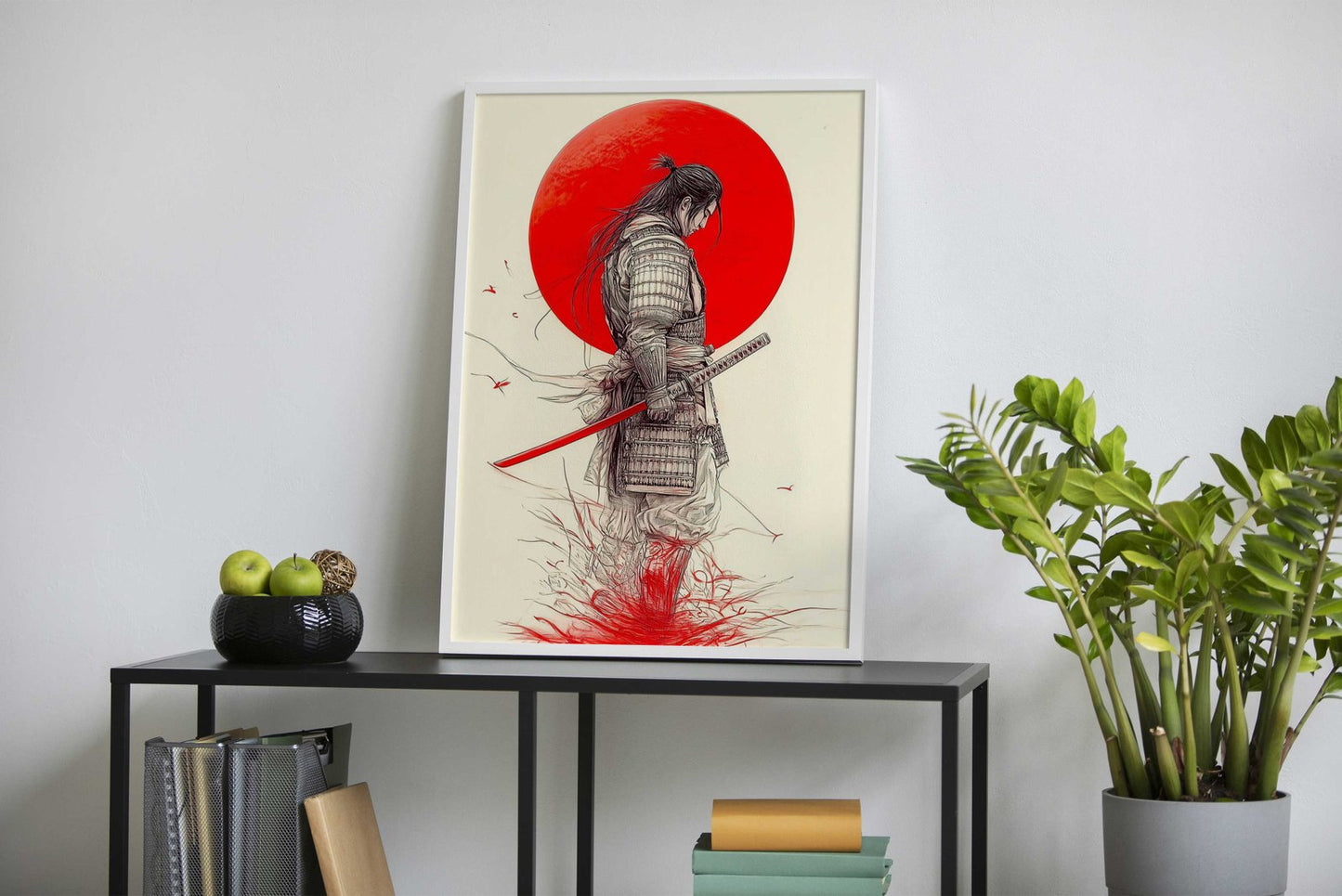Bloody Blade Samurai Asian Style Poster | Wall Art for Home & Office | High-Quality Print