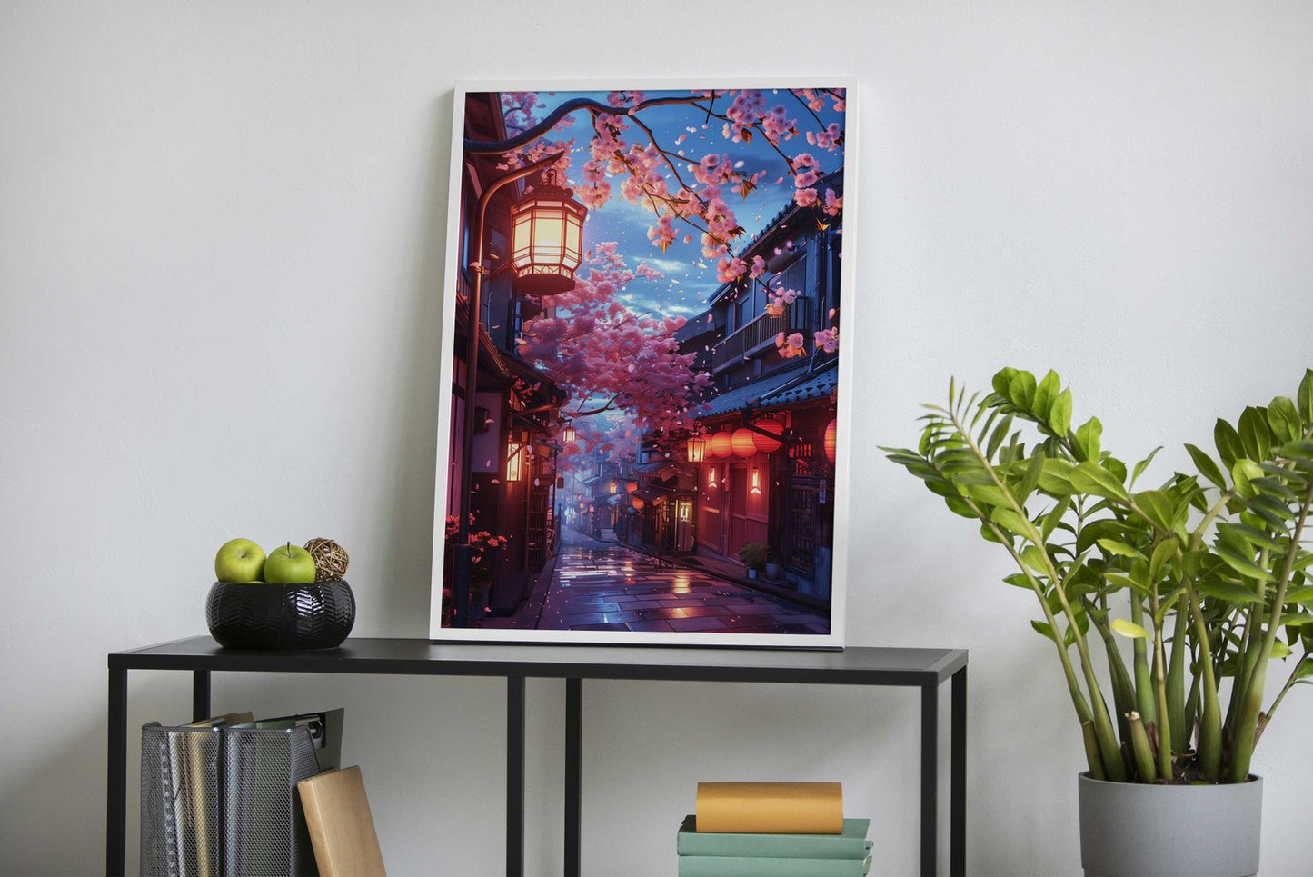 Blossom Dream Walk Asian Style Poster | Wall Art for Home & Office | High-Quality Print