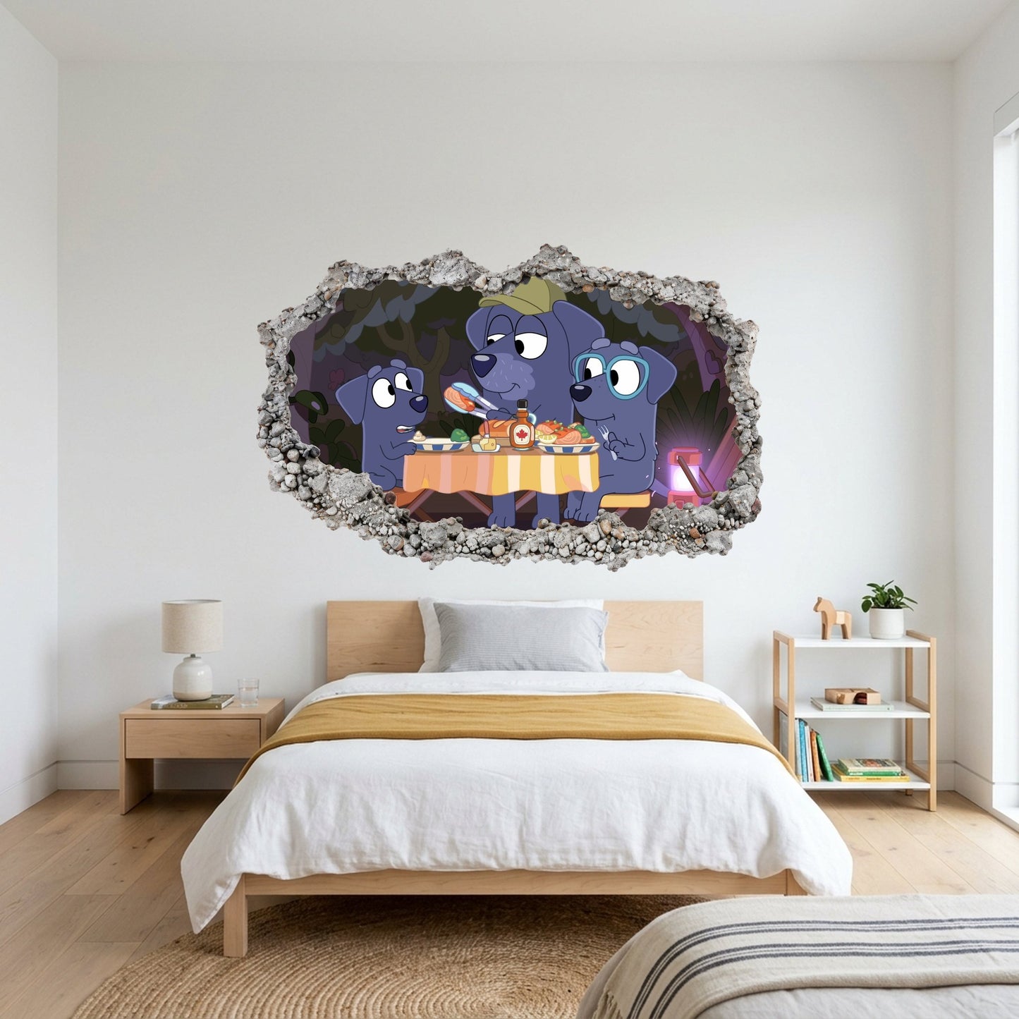 Bluey and Bingo Kids Show Kids Room Decor Bedroom Decor 216