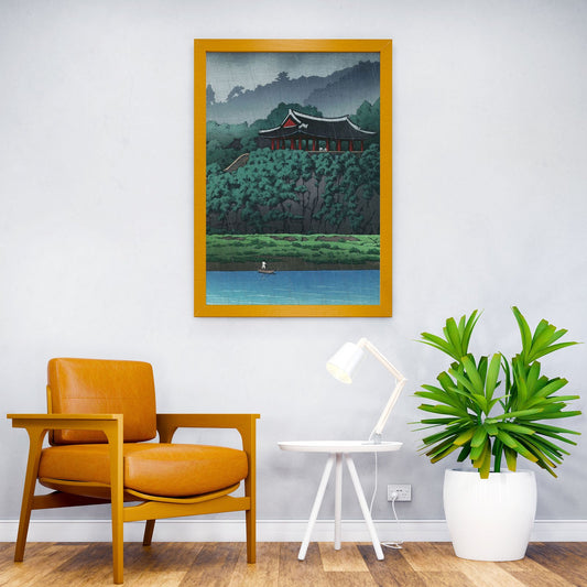 Botandai at Pyongyang Asian Style Poster | Wall Art for Home & Office | High-Quality Print - High-quality vinyl ski