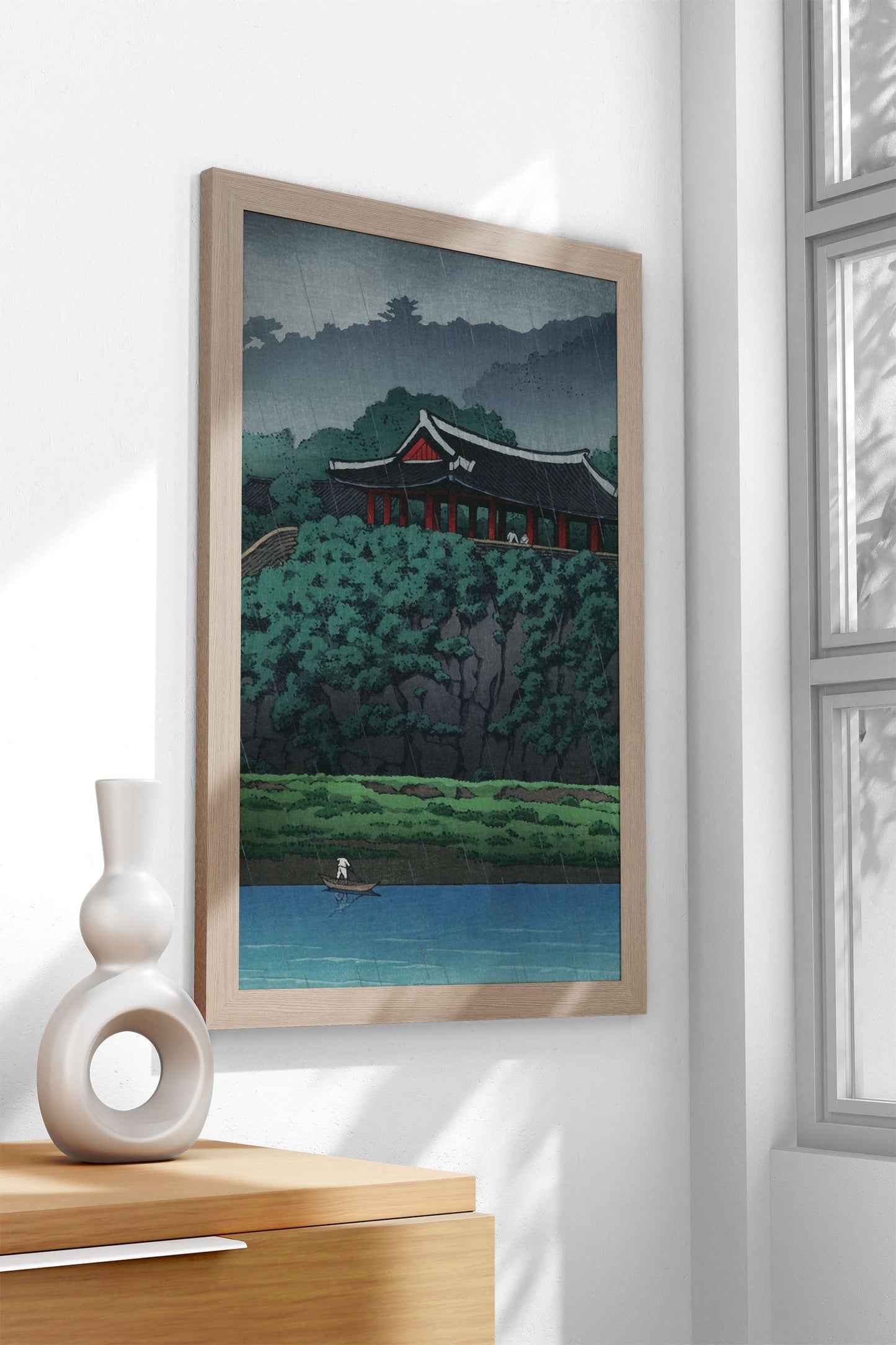Botandai at Pyongyang Asian Style Poster | Wall Art for Home & Office | High-Quality Print