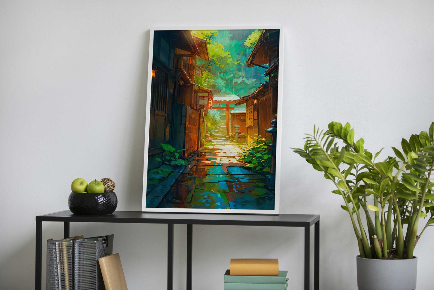 Bright Light of Spring Asian Style Poster | Wall Art for Home & Office | High-Quality Print