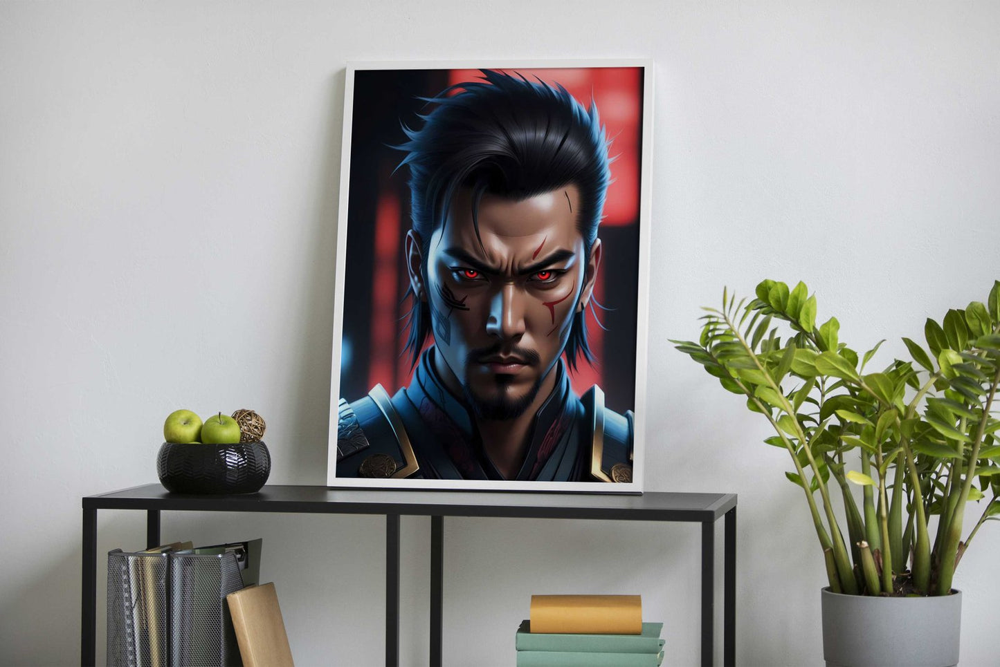 Brutal Samurai Asian Style Poster | Wall Art for Home & Office | High-Quality Print - High-Quality Visual Display