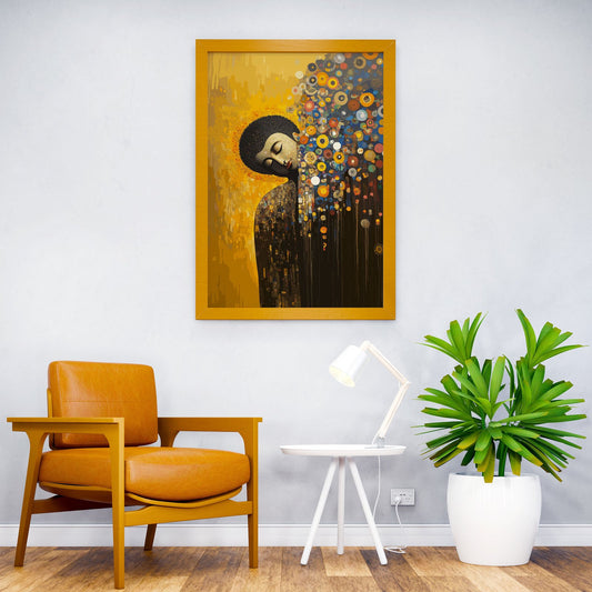 Buddha Present Asian Style Poster | Wall Art for Home & Office | High-Quality Print - High-quality vinyl skin wrap 
