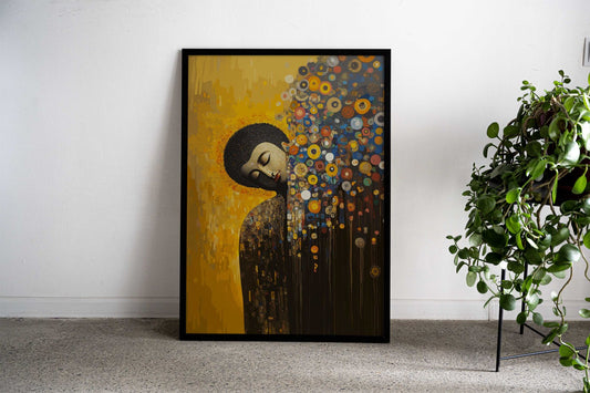 Buddha Present Asian Style Poster | Wall Art for Home & Office | High-Quality Print - High-quality vinyl skin wrap 