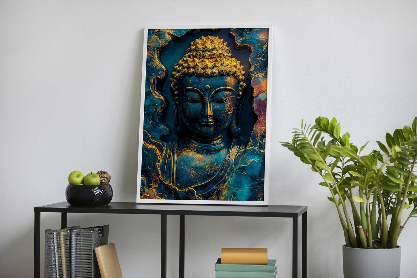 Buddha Statue Art Asian Style Poster | Wall Art for Home & Office | High-Quality Print - High-quality vinyl skin wr