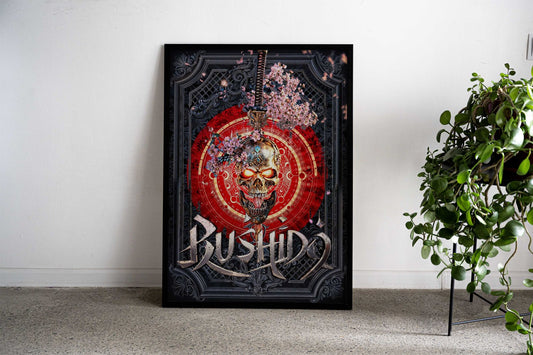 Bushido Blade Asian Style Poster | Wall Art for Home & Office | High-Quality Print - High-quality vinyl skin wrap d