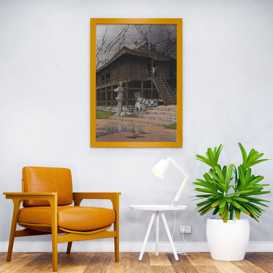 Cave of Takkoku at Hiraizumi Asian Style Poster | Wall Art for Home & Office | High-Quality Print - High-Quality Visual Display