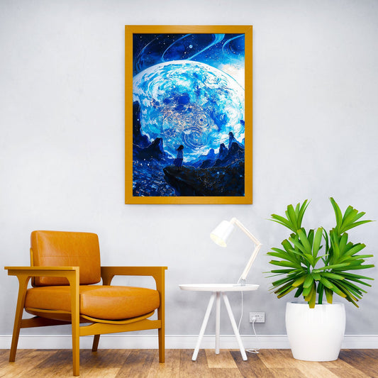 Celestial Wonder Asian Style Poster | Wall Art for Home & Office | High-Quality Print - High-Quality Visual Display