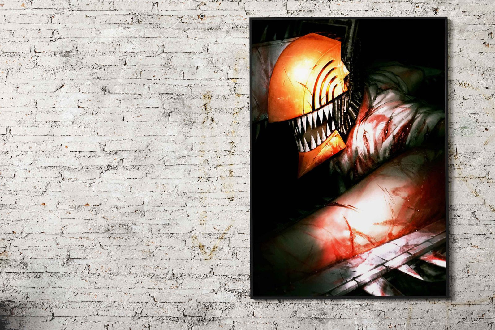 Chainsaw Devil Asian Style Poster | Wall Art for Home & Office | High-Quality Print - High-Quality Visual Display