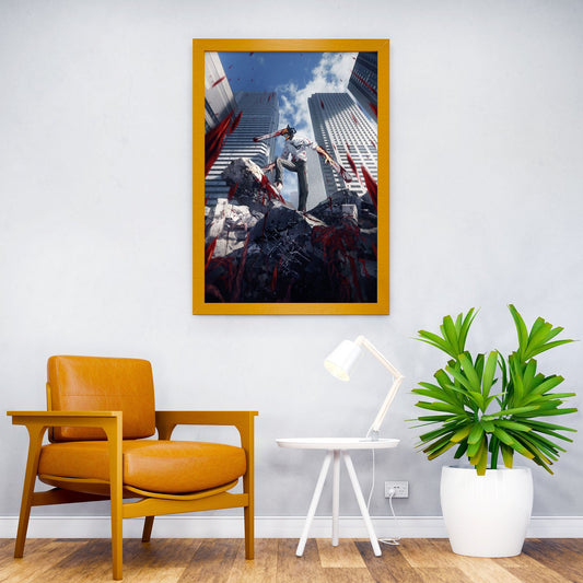 Chainsaw Man Asian Style Poster | Wall Art for Home & Office | High-Quality Print - High-Quality Visual Display