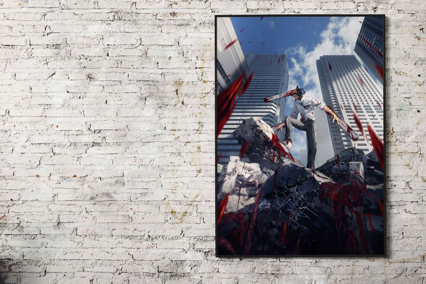 Chainsaw Man Asian Style Poster | Wall Art for Home & Office | High-Quality Print - High-Quality Visual Display