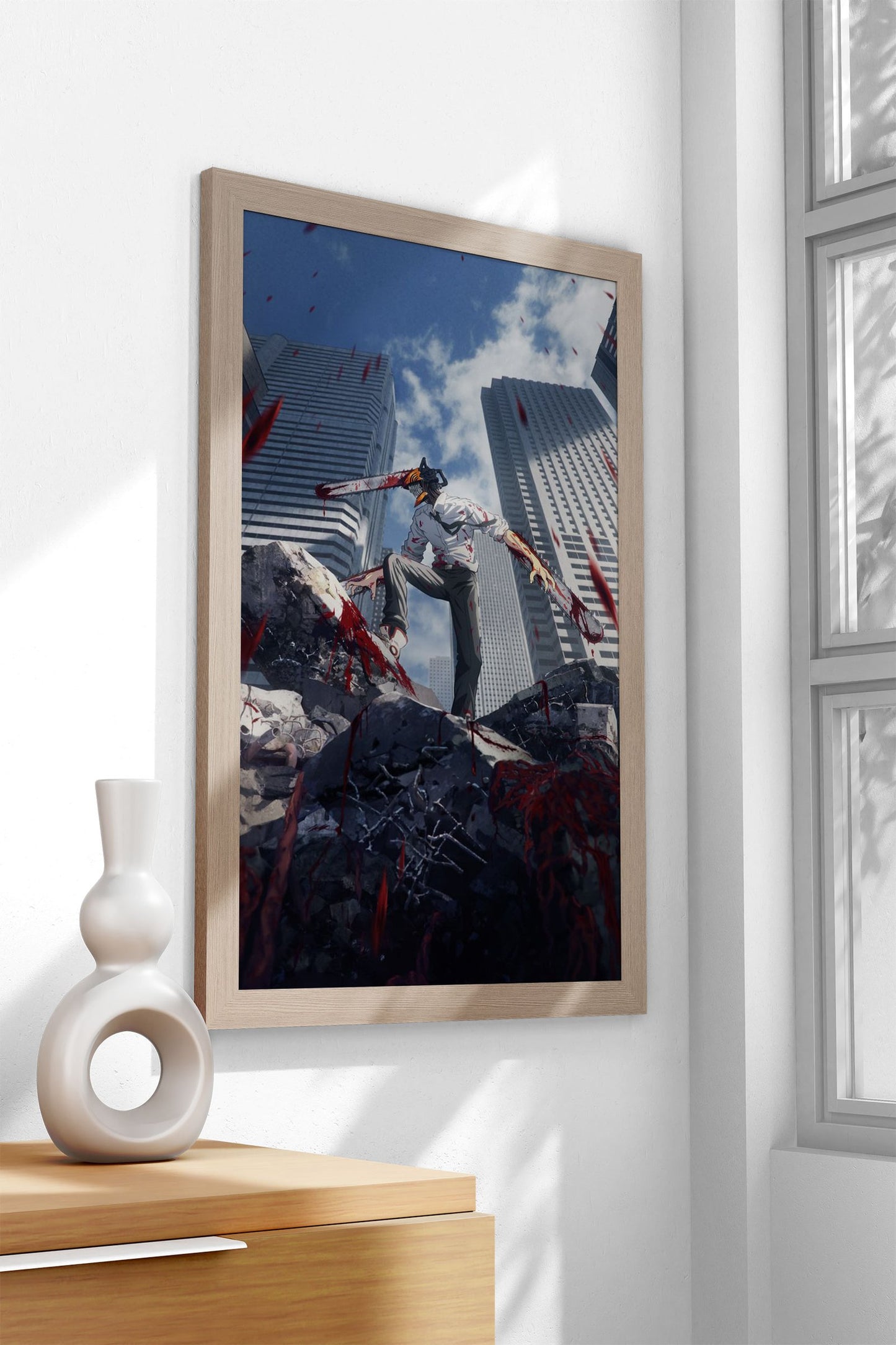 Chainsaw Man Asian Style Poster | Wall Art for Home & Office | High-Quality Print - High-Quality Visual Display