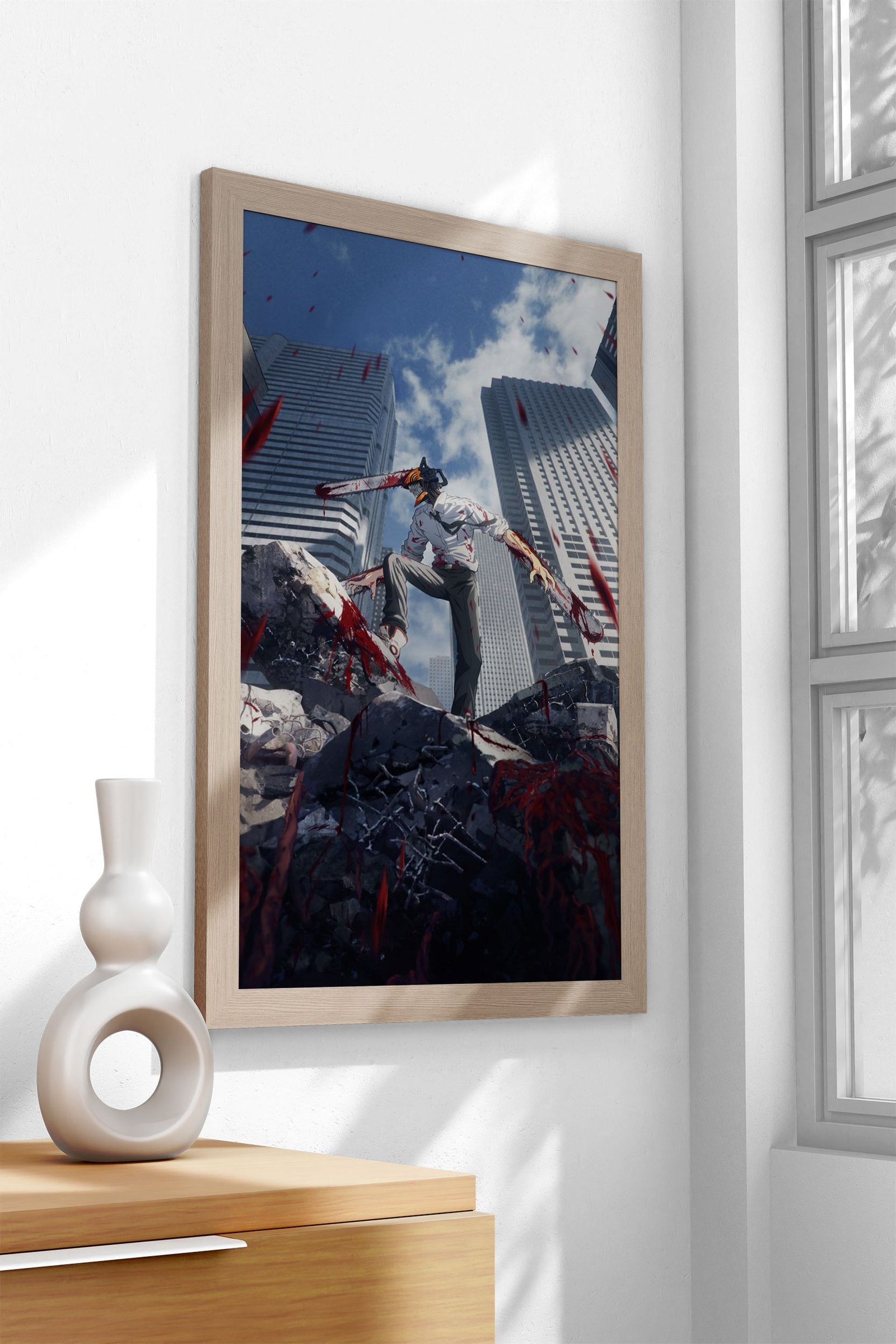 Chainsaw Man Asian Style Poster | Wall Art for Home & Office | High-Quality Print - High-Quality Visual Display