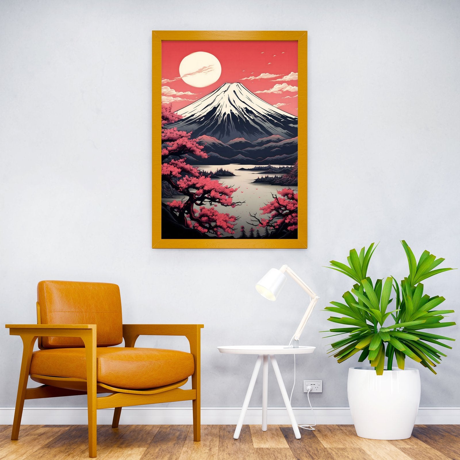 Cherry Blossom Japan Art Asian Style Poster | Wall Art for Home & Office | High-Quality Print - High-Quality Visual Display