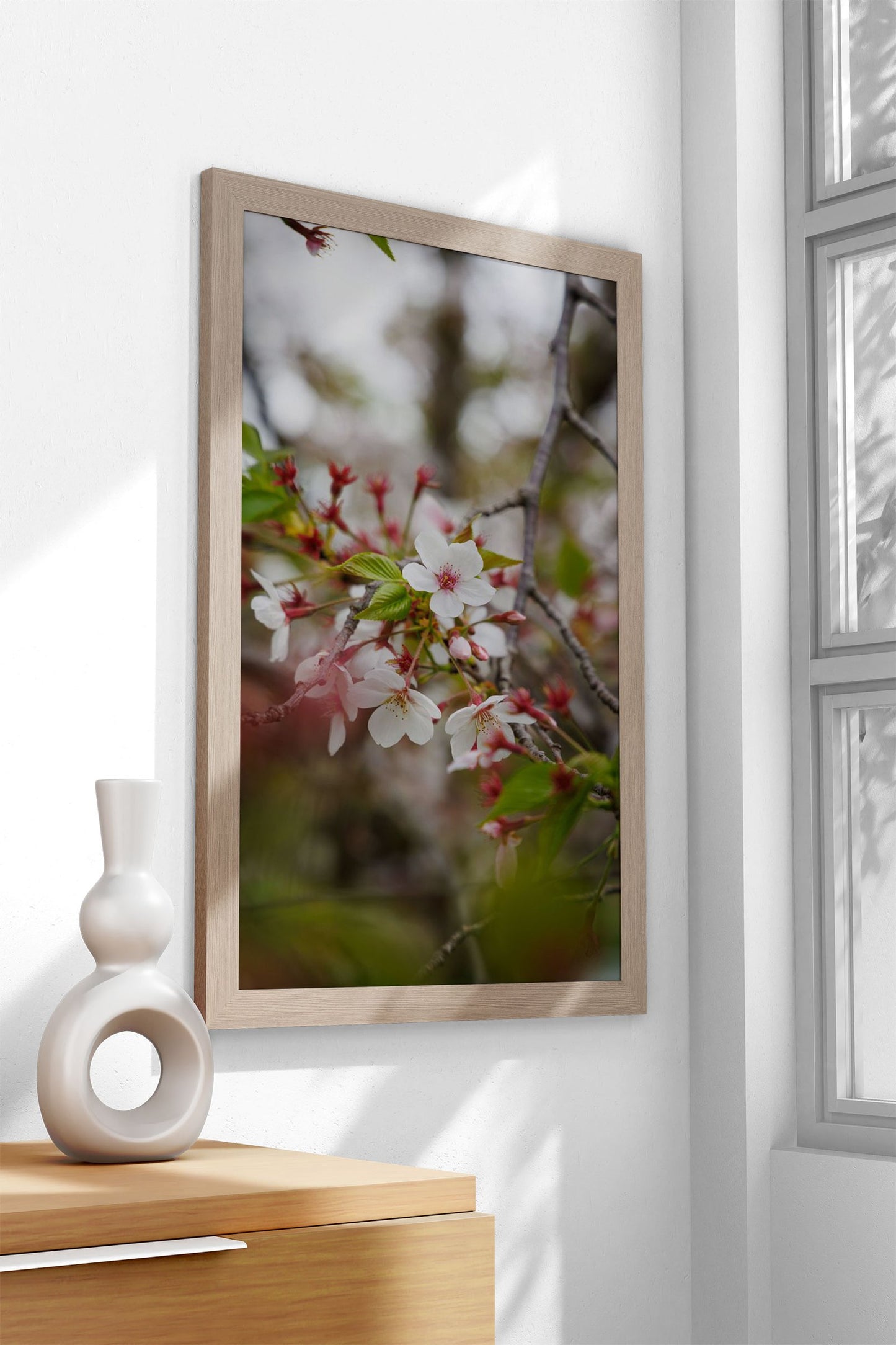 Cherry Blossom Asian Style Poster | Wall Art for Home & Office | High-Quality Print - High-Quality Visual Display