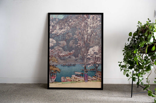 Cherry Trees of Arashiyama Asian Style Poster | Wall Art for Home & Office | High-Quality Print - High-Quality Visual Display