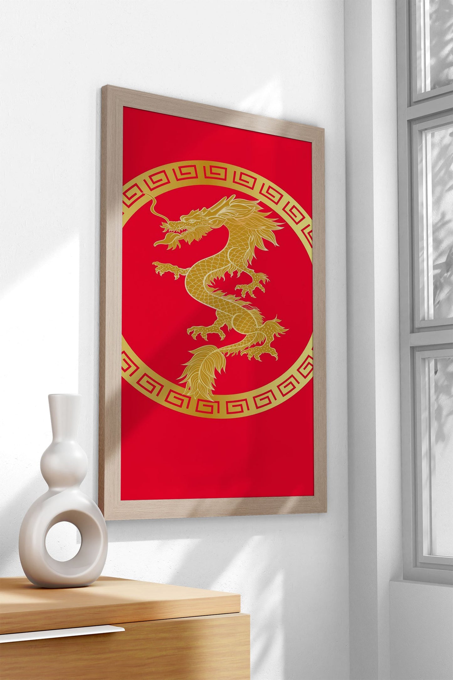 China year of dragon 2024 Asian Style Poster | Wall Art for Home & Office | High-Quality Print