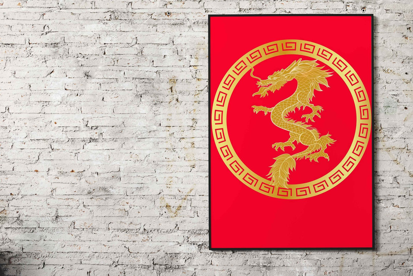 China year of dragon 2024 Asian Style Poster | Wall Art for Home & Office | High-Quality Print
