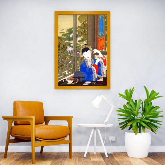 Chinese Emperors Concubine Asian Style Poster | Wall Art for Home & Office | High-Quality Print - High-Quality Visual Display
