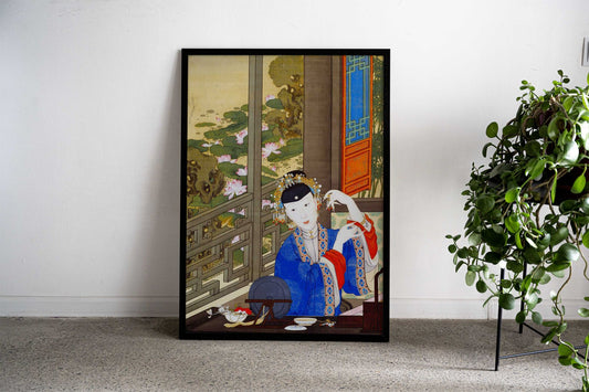 Chinese Emperors Concubine Asian Style Poster | Wall Art for Home & Office | High-Quality Print - High-Quality Visual Display