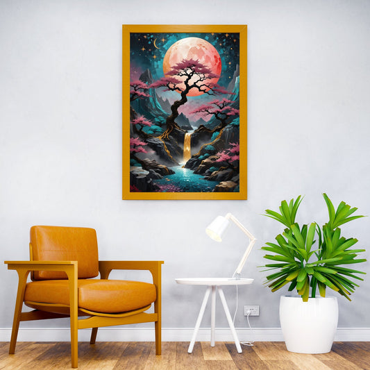 Chinese Traditional Nature Asian Style Poster | Wall Art for Home & Office | High-Quality Print - High-Quality Visual Display