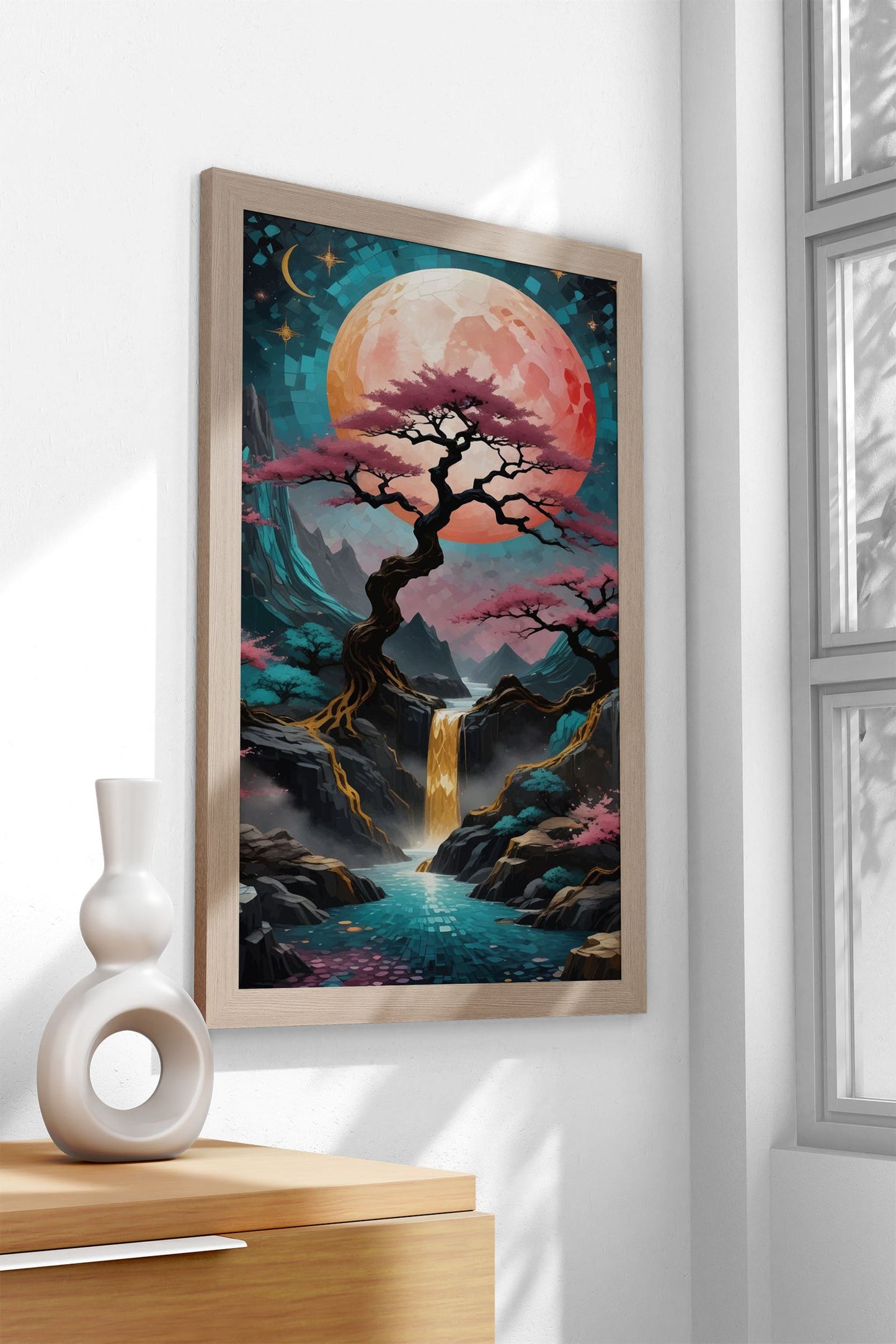 Chinese Traditional Nature Asian Style Poster | Wall Art for Home & Office | High-Quality Print