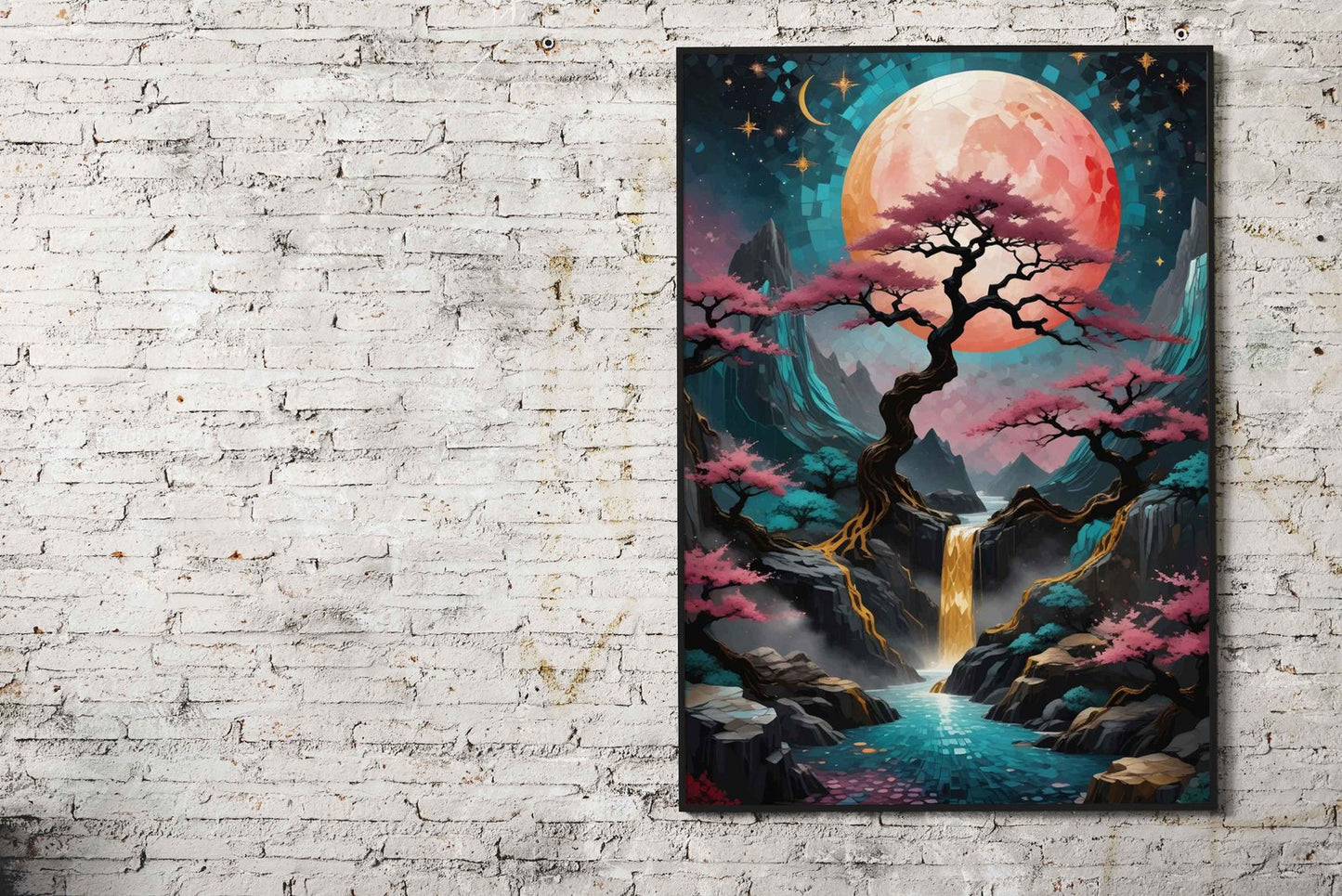 Chinese Traditional Nature Asian Style Poster | Wall Art for Home & Office | High-Quality Print