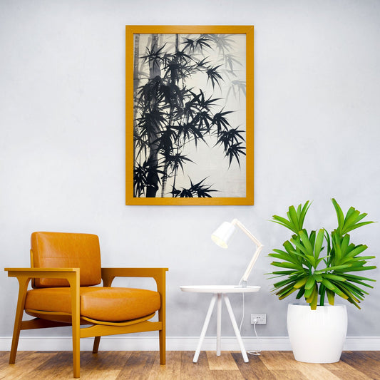 Chinese bamboos Asian Style Poster | Wall Art for Home & Office | High-Quality Print - High-Quality Visual Display