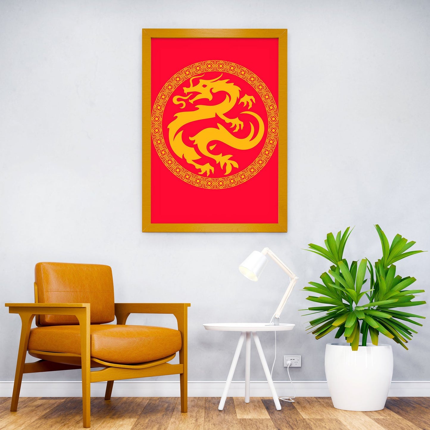 Chinese new year snake Asian Style Poster | Wall Art for Home & Office | High-Quality Print