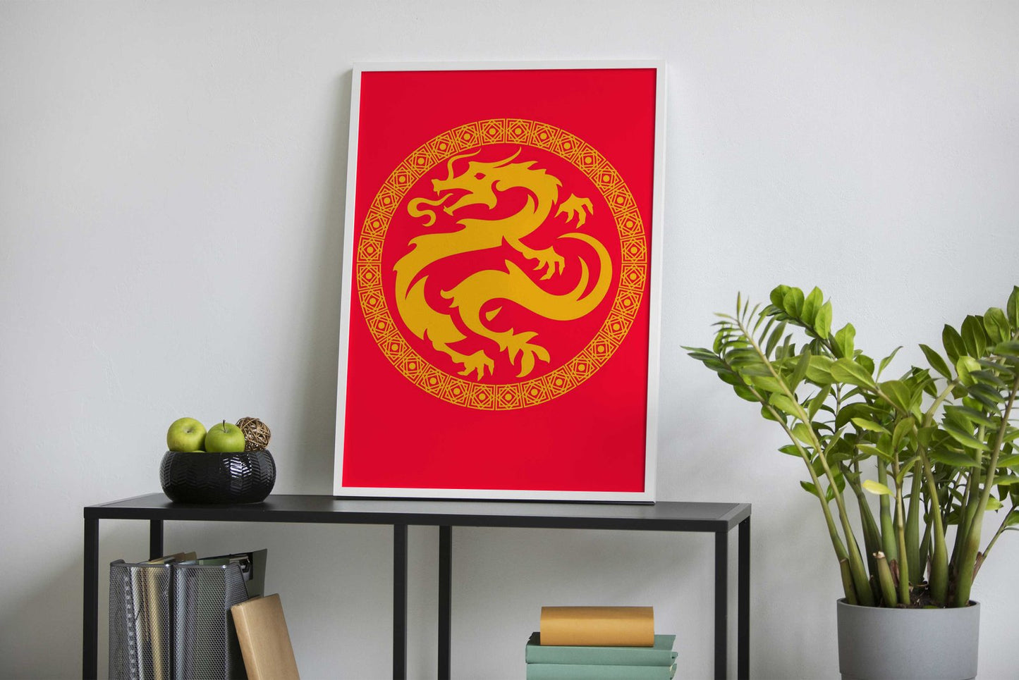 Chinese new year snake Asian Style Poster | Wall Art for Home & Office | High-Quality Print