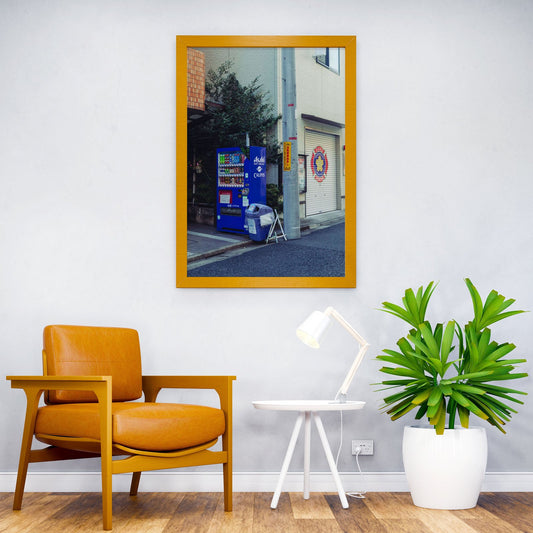 Cinematic Vending Machine Asian Style Poster | Wall Art for Home & Office | High-Quality Print - High-Quality Visual Display