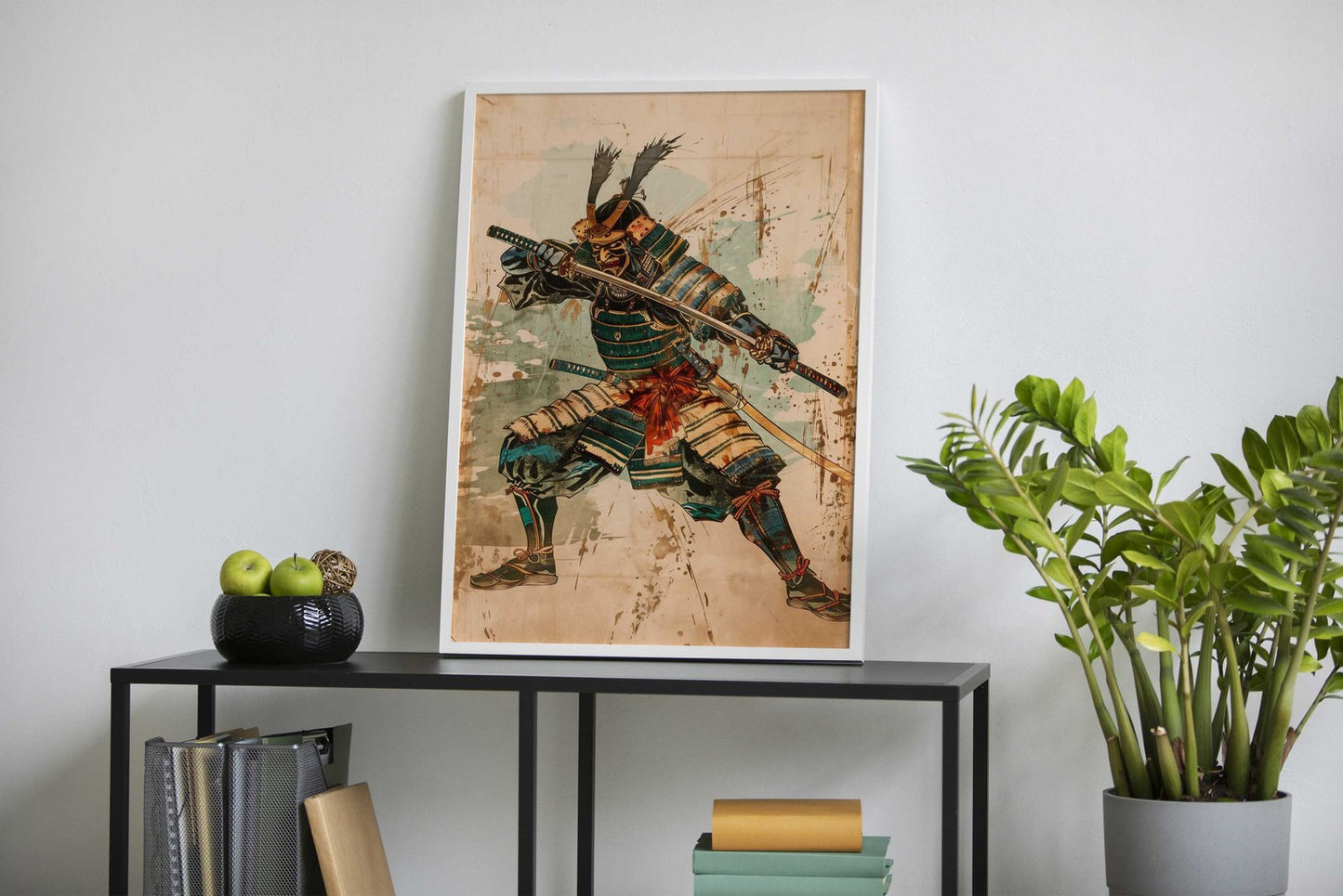 Classic Samurai Drawing Asian Style Poster | Wall Art for Home & Office | High-Quality Print