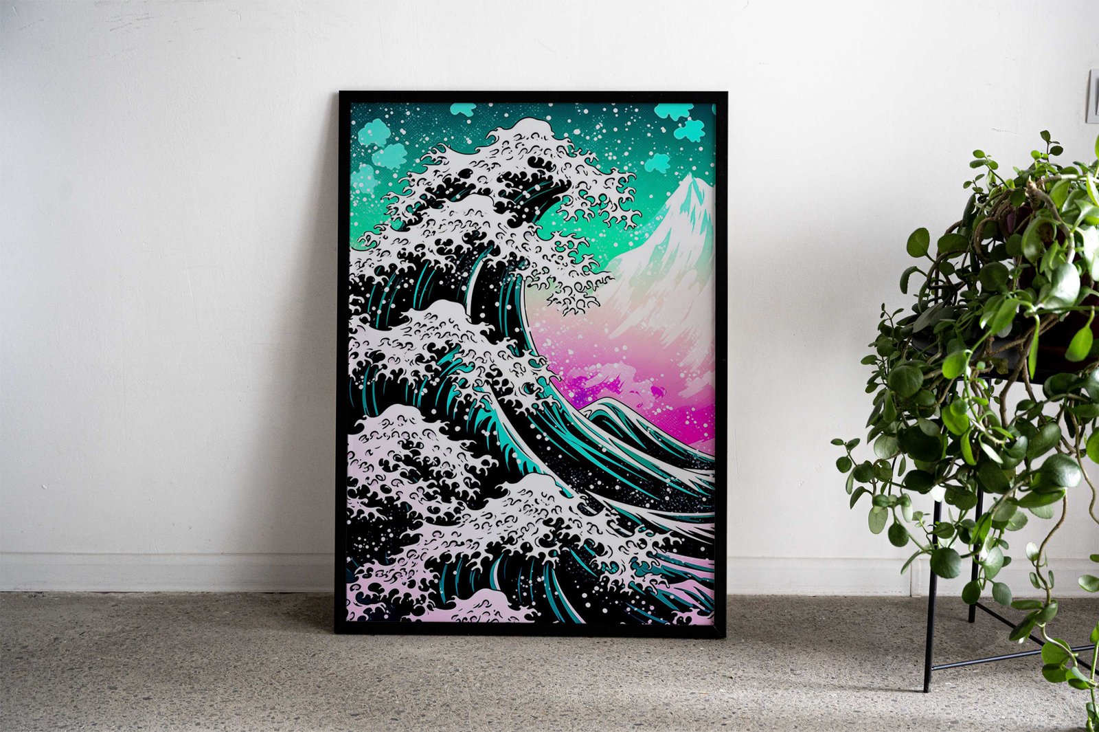 Classic Wave Reborn Asian Style Poster | Wall Art for Home & Office | High-Quality Print - High-Quality Visual Display