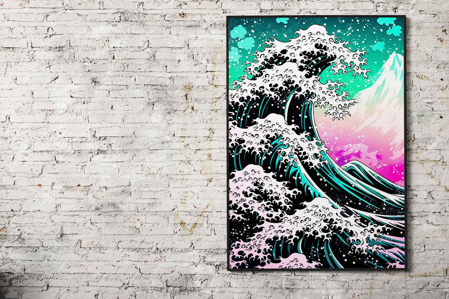 Classic Wave Reborn Asian Style Poster | Wall Art for Home & Office | High-Quality Print - High-Quality Visual Display