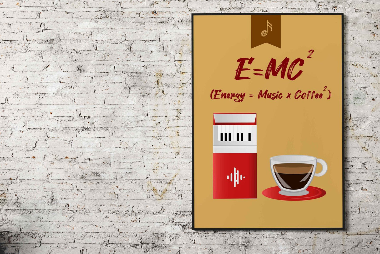 Coffee time with energy Asian Style Poster | Wall Art for Home & Office | High-Quality Print - High-Quality Visual Display