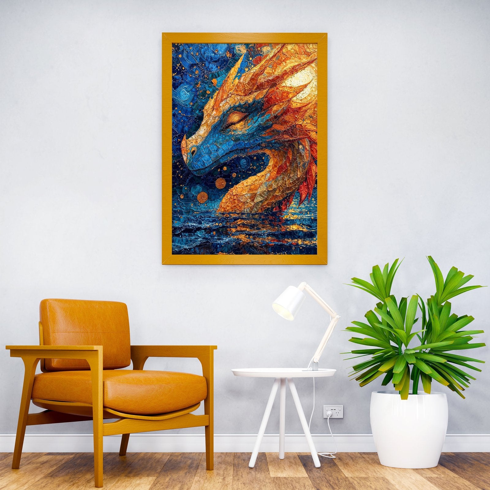 Contemplation Asian Style Poster | Wall Art for Home & Office | High-Quality Print - High-Quality Visual Display