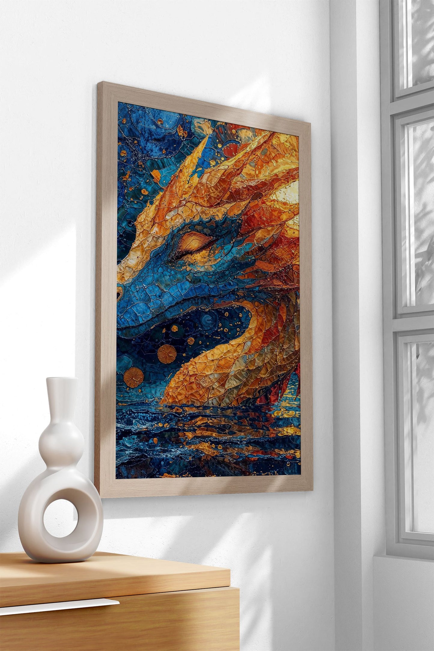 Contemplation Asian Style Poster | Wall Art for Home & Office | High-Quality Print - High-Quality Visual Display