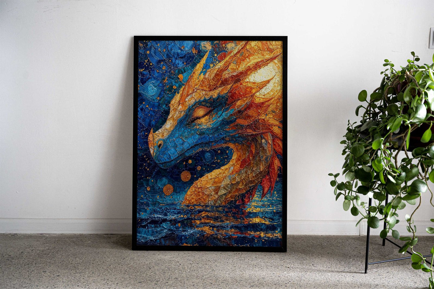 Contemplation Asian Style Poster | Wall Art for Home & Office | High-Quality Print - High-Quality Visual Display