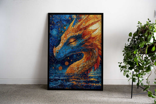 Contemplation Asian Style Poster | Wall Art for Home & Office | High-Quality Print - High-Quality Visual Display