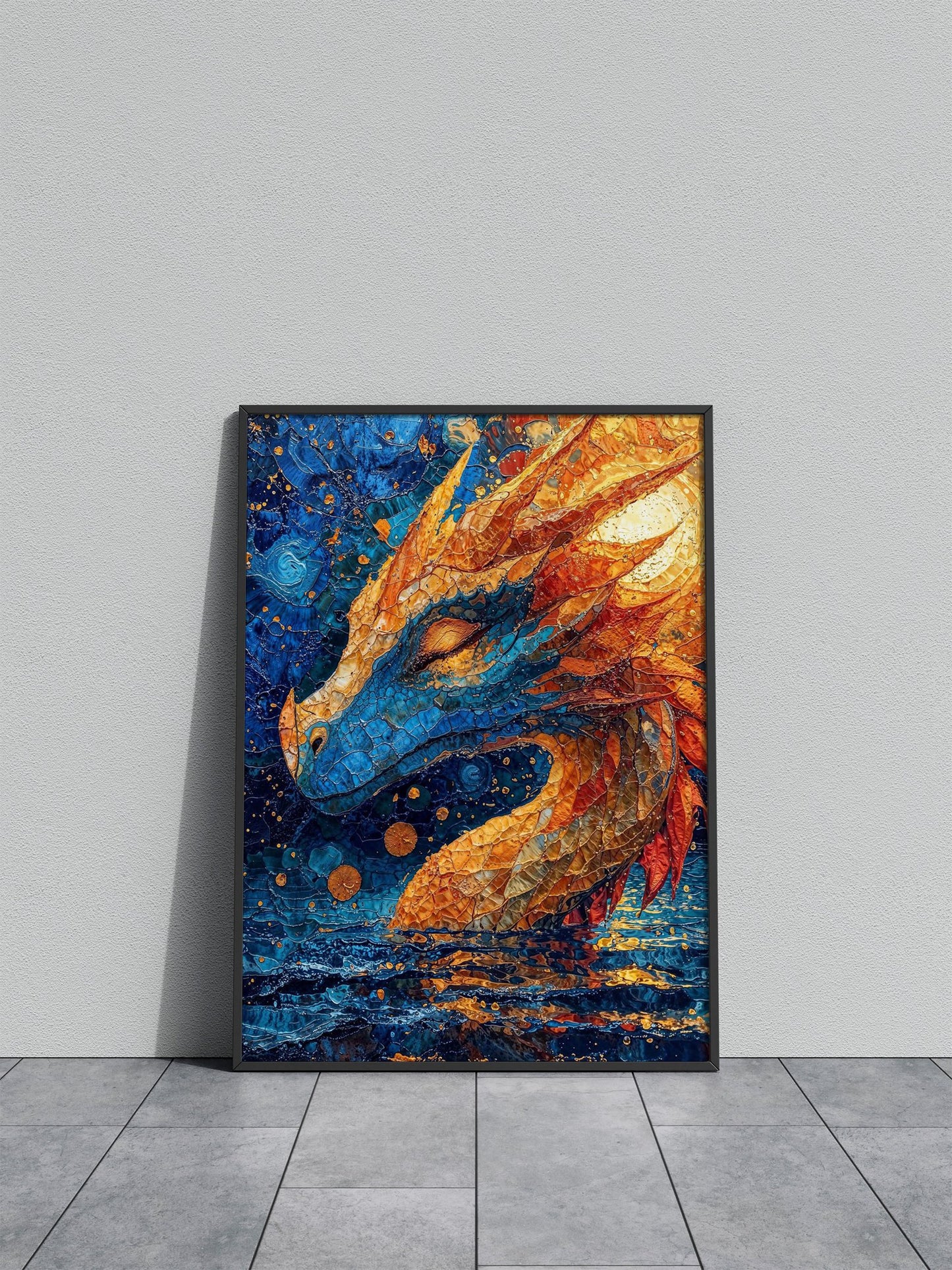 Contemplation Asian Style Poster | Wall Art for Home & Office | High-Quality Print - High-Quality Visual Display