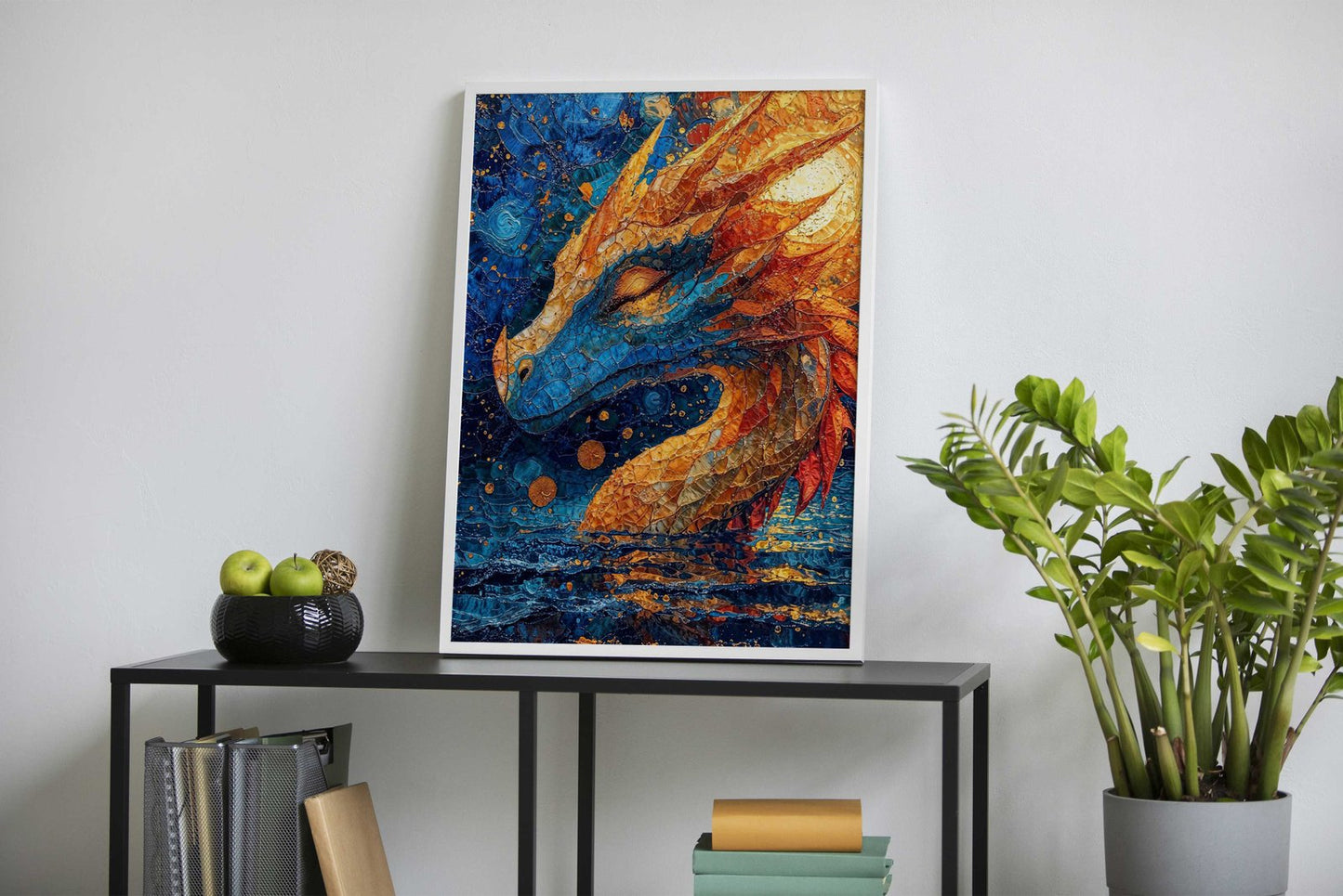 Contemplation Asian Style Poster | Wall Art for Home & Office | High-Quality Print - High-Quality Visual Display
