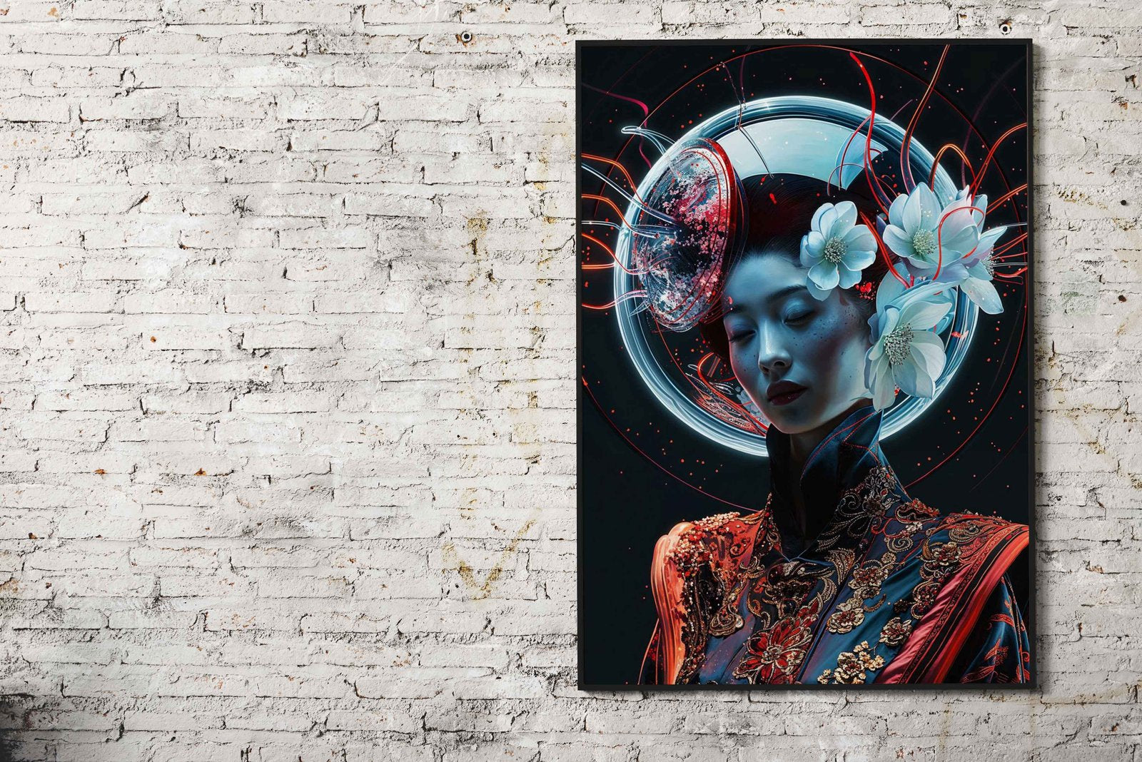 Cosmic Elegance 1 Asian Style Poster | Wall Art for Home & Office | High-Quality Print - High-Quality Visual Display