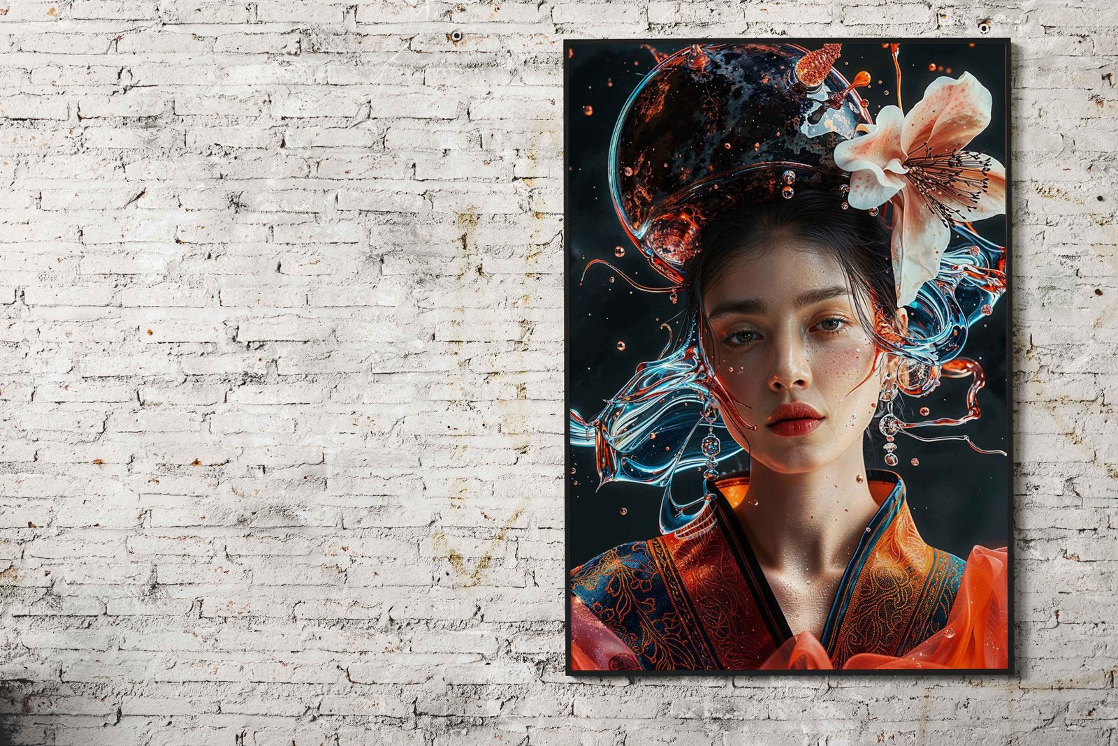 Cosmic Elegance 2 Asian Style Poster | Wall Art for Home & Office | High-Quality Print - High-Quality Visual Display