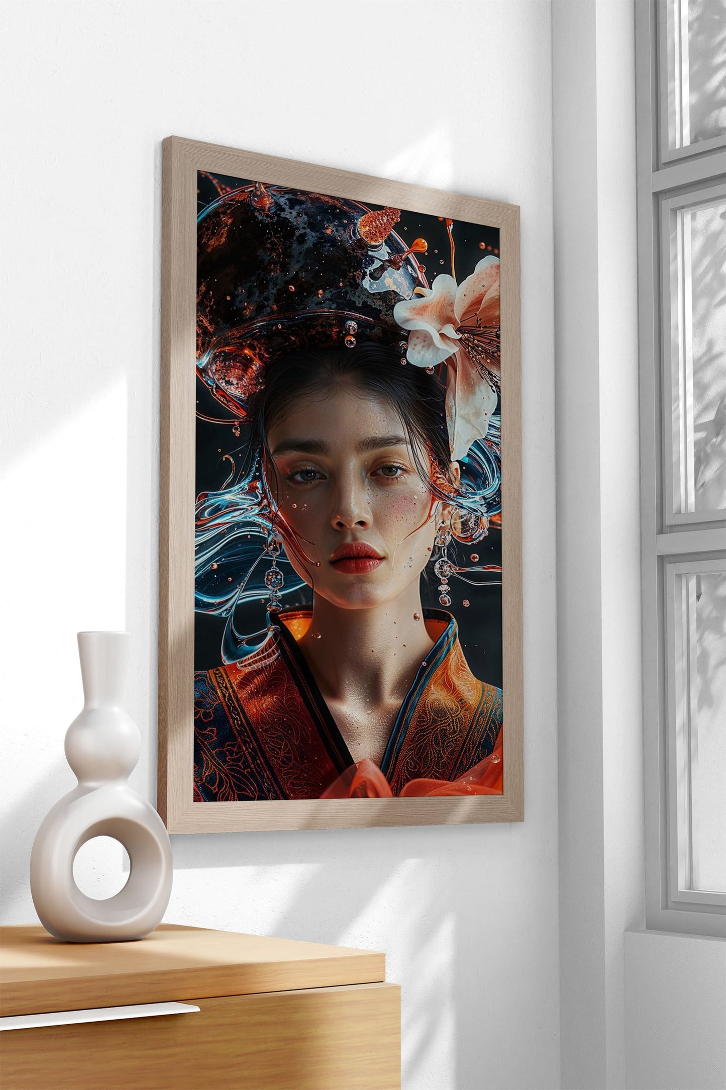 Cosmic Elegance 2 Asian Style Poster | Wall Art for Home & Office | High-Quality Print - High-Quality Visual Display
